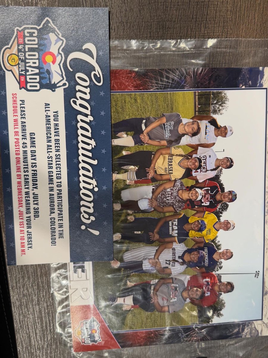 MadiSoftball27's tweet photo. First day of Colorado!! Team San Diego Organization Camp and then the All-Academic Showcase where I qualified for the All-American Showcase! #ColoradoSparkler #2027  @teamsandiegofastpitchsoftball
@teamsandiego16ubalestreri https://t.co/8Rp5xbZPgF