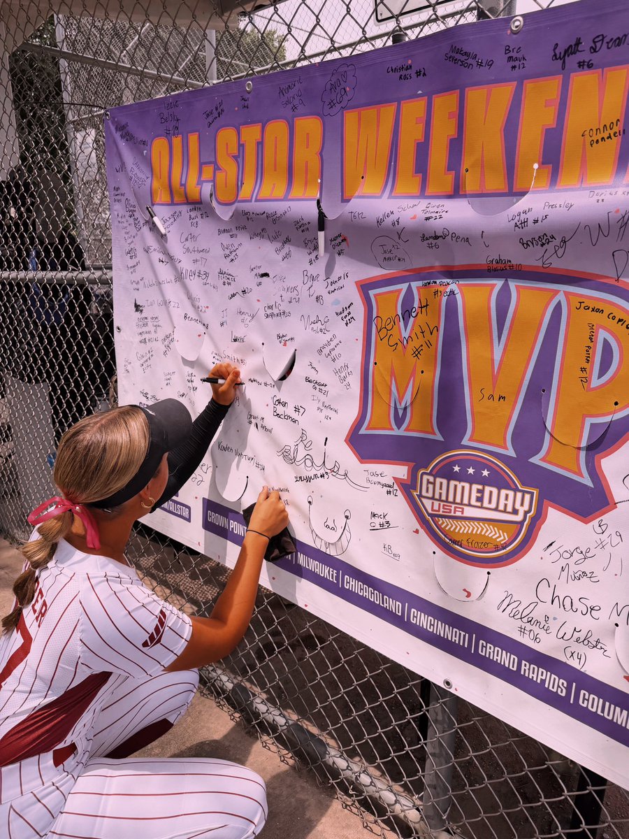 DSurber2027's tweet photo. Had a great weekend at the USA Firecracker Classic coming out on top in the 18u bracket! Also I received MVP for one of the games! Check out some of my highlights! 
@Heatpremier16U 
@softball_COD 
@HopeCollegeSB 
@UNISoftball 
@ZipsSB 
@BallStateSB 
@OaklandSoftball 
@SamfordSB https://t.co/cgzXcLEEZN
