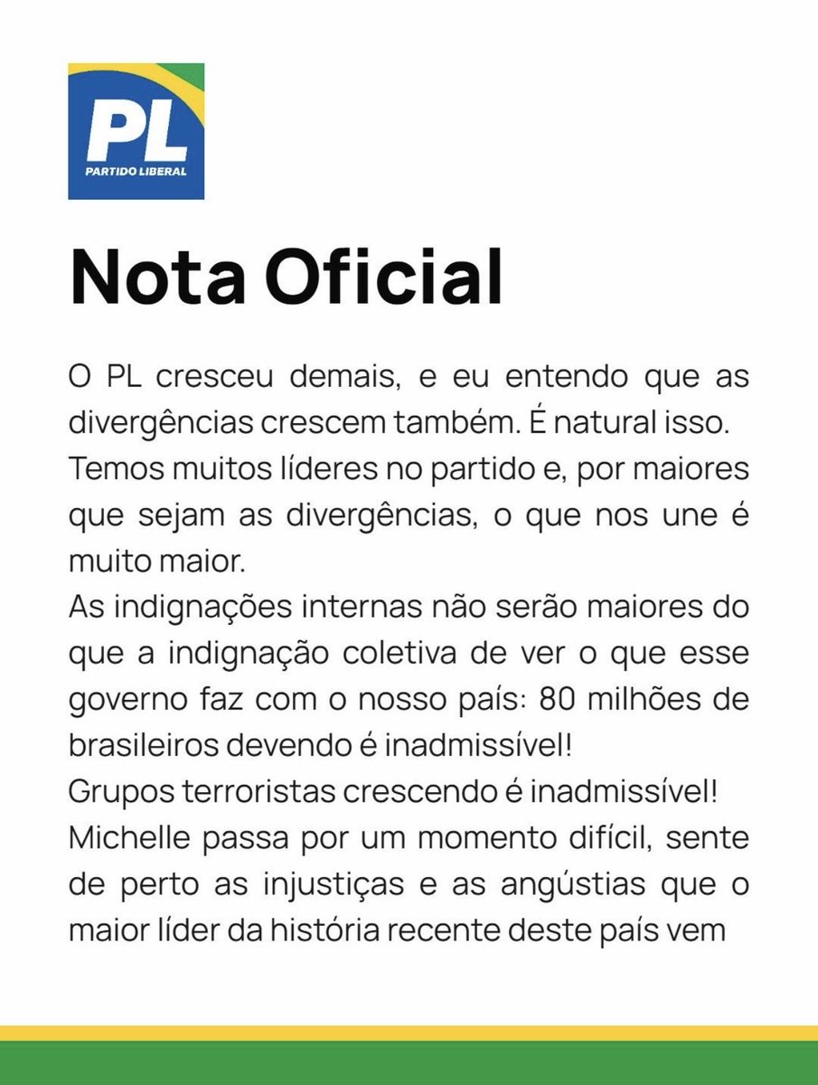 soaresiury1's tweet photo. LIGUEM  os pontos…

Michele avisa todas as amigas em reunião que iria massacrar o FLÁVIO( ódio e RANCOR) e diz que serve a Deus 

depois faz reunião COM CELINA E DAMARES  SECRETA para decidir saída  do PL,  PQ  percebeu que destruiu FLÁVIO.

QUAL O NOME VOCE DARIA A ESSE FILME? https://t.co/vyqptBy5pC