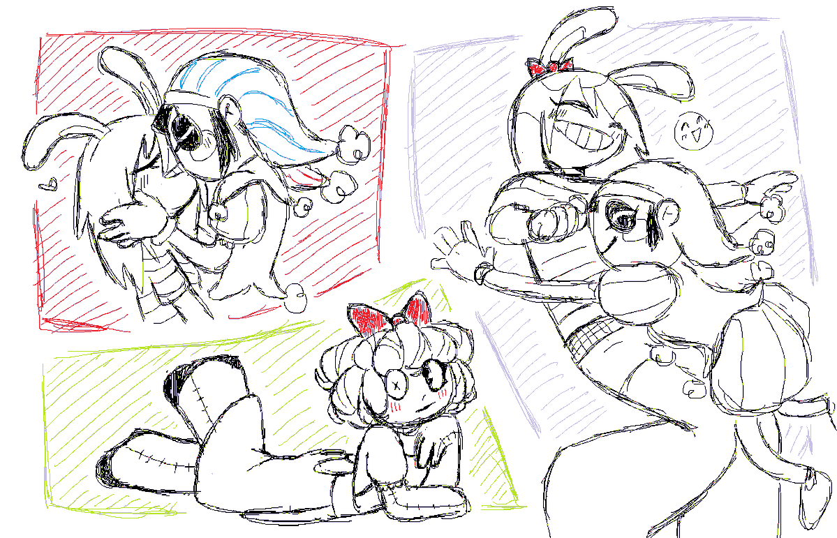 Ocio_coff's tweet photo. Not gonna lie... I totally forgot I have twitter... So here I will leave some doodles https://t.co/hlFdvLtktV