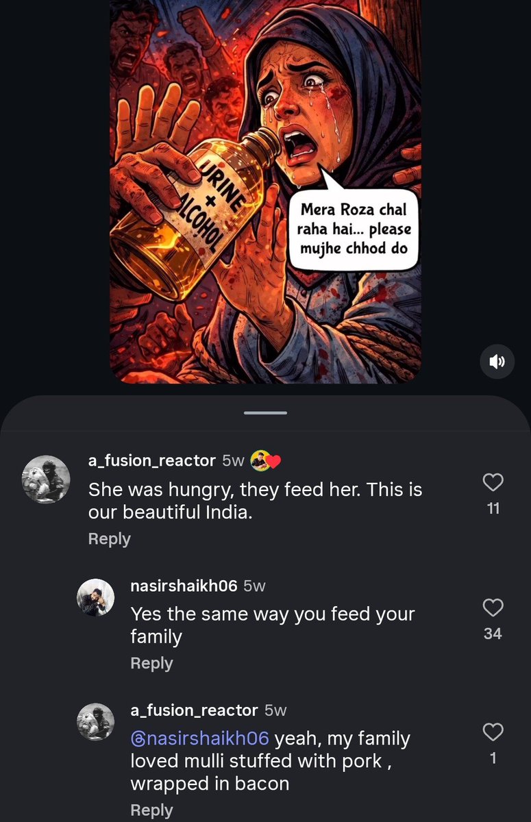RehanRana_'s tweet photo. Saw a reel about roshan khatoon, beaten and forced to drink urine by hindus in bihar before dying.

Checked comments=0 hindus demanded justice.

These z🕉️bies don't give a f**k about truth, justice, rights, humanity

Their agenda centers on killing muslims.
Never trust tunnis... https://t.co/Uz4PWutD2k