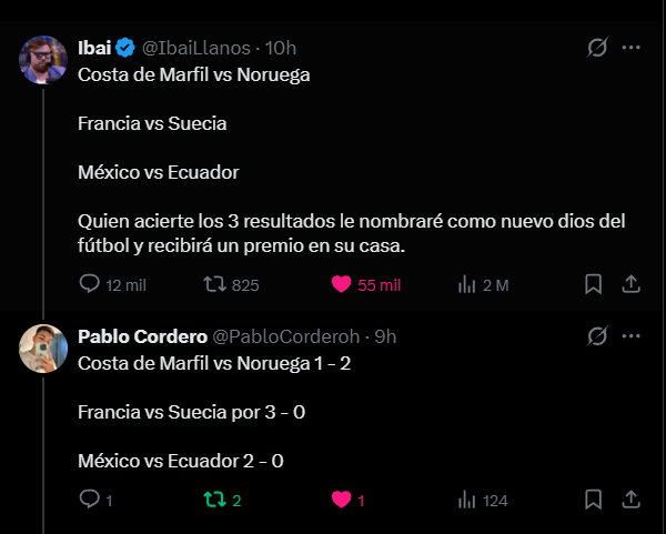 PabloCorderoh's tweet photo. @IbaiLlanos Y aqui estamos resultados dadoss https://t.co/gEiZT97a0B