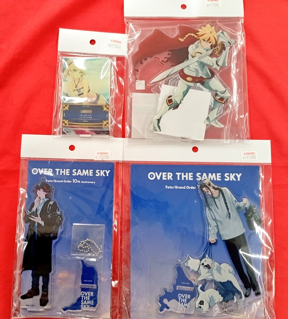 入荷情報】 Fate Fate/Grand Order FGO OVER THE SAME SKY アクリル
