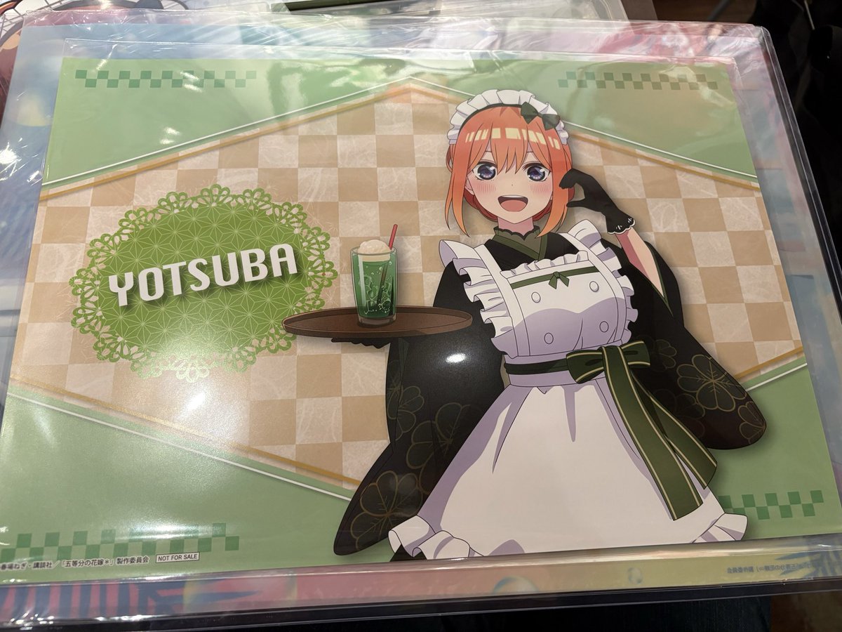 五等分の花嫁 交換 コースター ランチョンマット コースター 譲 等身
