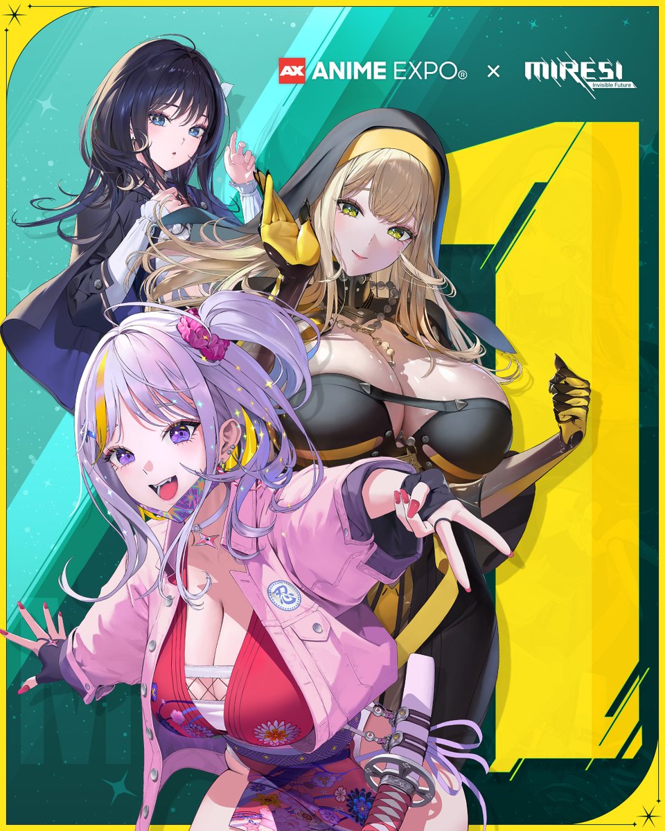 Miresi_en's tweet photo. D-1 until #AnimeExpo2026✨

Just 1 day until #AX2026!!

There's only one day left until
we finally get to meet you all at AnimeExpo2026!

See you soon at #AnimeExpo, Councilors!💖

✅Learn More About MIRESI X AX2026
https://t.co/HKBGod1SQV

#MIRESI #InvisibleFuture https://t.co/9dpEItffmQ