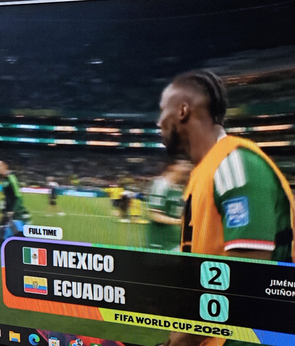 equisxgamer's tweet photo. Aweboooooo!!!

México a Octavos de final en la copa del mundo 2026 🇲🇽🔥

#worldcup2026 #México https://t.co/R0sfyCPgaV