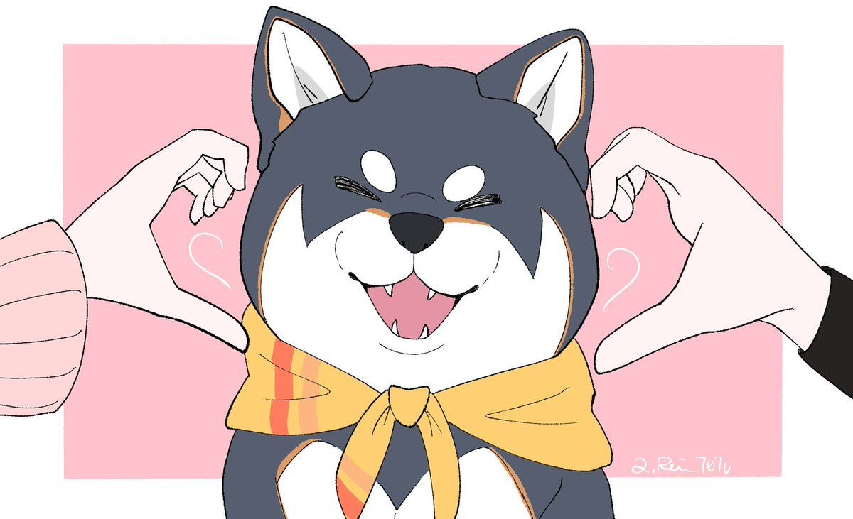 Rei_101v's tweet photo. #黒夢町
#しばのドッグタグ
#絵かける
#描いてみまちた https://t.co/3VOQEYyS01