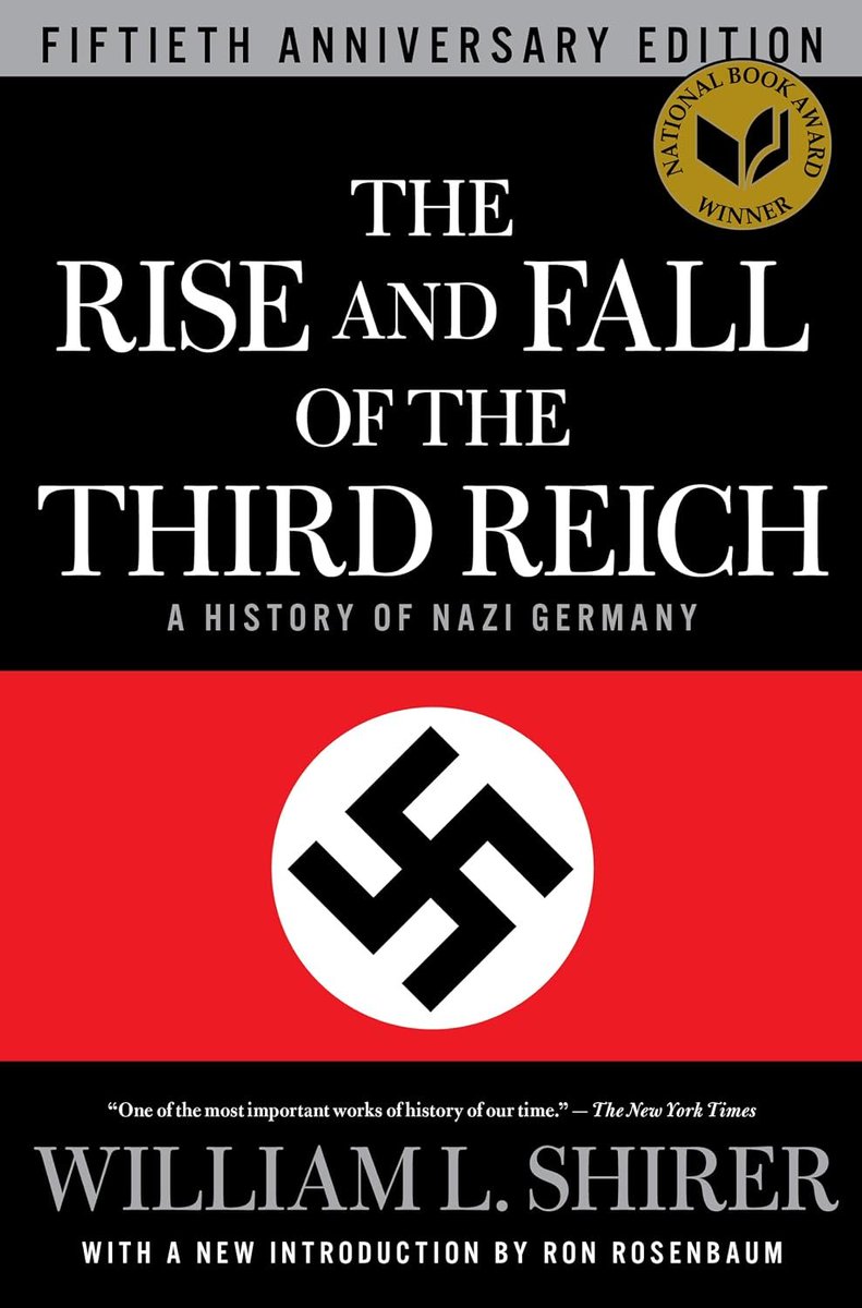 davepl1968's tweet photo. I want to convince you to read a book with a scary cover.
 
Everyone should read The Rise and Fall of the Third Reich, not because it is the last word on Nazis, but because it remains one of the most powerful demonstrations ever written of how civilization can fail while still believing itself to be civilized.

That is the terrifying genius of Shirer’s book. 

It does not present the Third Reich as some meteor that struck Europe from outer space, nor does it comfort us with the childish notion that Germany was magically populated by millions of uniquely evil people. 

It shows something far more useful, and therefore far more disturbing: a modern, educated, technically sophisticated nation can be captured by lies, grievance, bureaucracy, fear, opportunism, and the small daily surrender of moral judgment. 

The machinery of barbarism does not require a population of monsters. It requires enough believers, enough cowards, enough careerists, enough cynics, and enough ordinary people who decide that keeping their heads down is safer than saying no.

One argument I’ve heard is that all humans contain engrams that encode for certain group behaviors. When a local resource or abundance runs out, you invade a neighbor and take theirs. Or worse, you identify a group within your own population as the source of the problem and attack yourself, like an autoimmune disease. But it happens repeatedly throughout history.

And the most important lesson is not that Hitler won Germany in a landslide. He did not. 

The Nazis became the largest party, but they never won a free majority mandate. In July 1932 they won 37.3% of the vote; in November 1932 they fell to 33.1%; and even in March 1933, after Hitler was already chancellor and political violence had warped the field, they reached 43.9%, still short of a majority. That is the chilling part. A country does not need 90% of its people to vote for madness in order for madness to govern it. It needs a militant minority, a fractured opposition, institutional weakness, elite miscalculation, and a public exhausted enough to mistake brutality for order.

Shirer makes you understand that dictatorship doesn’t happen when people vote to abolish freedom. More often, it arrives wrapped in emergency powers, procedural legality, patriotic language, porous constitutions, and the promise that the unpleasant parts are “temporary”.

People do not wake up one morning and decide to live in a police state.

They accept one exception, then another. They tolerate one class of people being degraded because it is not yet them. They watch one newspaper silenced, one judge intimidated, one civil servant replaced, one neighbor denounced, and each time the mind performs its little act of self-preservation: surely this is not the REAL turning point; surely someone ELSE will stop it; surely it is better NOT to get involved.

That is why the book is not merely history. It is a “systems manual” for democratic collapse.

Shirer shows the inputs and outputs. Economic humiliation goes in. Conspiracy thinking comes out. Parliamentary paralysis goes in. The hunger for a strongman comes out. Propaganda goes in. Moral permission comes out. Career incentives go in. Obedience comes out. The horrifying thing is how much of it looks less like a thunderclap than like an old programming flowchart. Forms are stamped. Orders are routed. Promotions are granted. The trains run on time. Men like Asperger who would never personally murder a child learn to serve a system that does.
And that is the second great reason to read it: it destroys the comfortable distance between “them” and “us.”

Most people contain the engrams necessary to fall in line under the right pressure. That does not mean everyone is secretly a Nazi. It means human beings are exquisitely vulnerable to belonging, fear, status, obedience, resentment, and the narcotic-like relief of not having to think too hard when a leader offers a complete explanation for every pain or problem. Shirer forces the reader to confront evil not as a rare substance found only in supervillains, but as a set of ordinary human capacities intentionally reorganized by ideology and power.

The book also matters because Shirer wrote with the eye of a witness. He was nor a historian, he was a journalist. As someone with ASD, I don’t fall prey to books like “A People’s History of the United States” because they are, at their core, emotional tracts. Shirer’s book is not. It’s journalism. It’s like reading a newspaper of events written by someone who was there and who had time to think about them.

That’s because he had lived in Germany as a correspondent and watched the Nazi state harden around him. His great advantage is not academic distance but proximity. You feel the sequence of events as something unfolding in real time, not as a museum exhibit safely sealed behind glass. That gives the book its momentum. It reads less like a textbook than like a slow-motion systems crash, where every warning light is blinking and the operators keep insisting the reactor is fine.

Yes, modern historians have refined, corrected, and complicated parts of Shirer’s interpretation. They should. No serious reader should stop with one book, especially one first published before I was even born. But that is not a reason to avoid it. It is a reason to start there and then keep going. Shirer gives the reader the great brutal architecture of the thing: the rise, the consolidation, the war, the crimes, the delusions, the collapse. Later scholarship can add wiring, plumbing, and better load-bearing analysis.

Shirer gives you the building. And just when you start to feel comfortable there, he sets it on fire while you are still inside.

What makes the book indispensable is that it turns “never again” from a slogan into a diagnostic skill. After reading it, you become less impressed by uniforms, slogans, rallies, and certainty. You become more suspicious of people who explain every problem by pointing at a hated internal enemy. You recognize the danger of elites who think they can harness extremists for their own purposes. You notice when law becomes a weapon instead of a restraint. You understand that institutions do not defend themselves; PEOPLE defend them, or they become scenery.

And perhaps most importantly, you learn that moral catastrophe is usually incrementalbefore it is total.

The abyss does not always announce itself.

Sometimes it is approached by reasonable men making “practical compromises”, by citizens tired of chaos, by newspapers chasing access, by judges respecting technicalities, by businessmen preferring stability, by soldiers obeying oaths, and by neighbors deciding that silence is not approval exactly, just prudence.

That’s the part that scared me the most – wondering where the “pragmatic me” would yield to the “moral me”, and just how sure I was that it would.

That is why everyone should read The Rise and Fall of the Third Reich. Not to congratulate themselves again for being unlike the people in it, but to understand how much like them we might become if the incentives, fears, and pressures were arranged badly enough. The book is essentially a warning against human weakness under industrialized conditions.

It teaches that civilization is not a possession. It is a behavior. It must be renewed, defended, and practiced, especially when doing so is extremely inconvenient. And if a thousand pages of Shirer leaves you with anything, it is this: the machine is built by people, staffed by people, obeyed by people, and stopped, when it is stopped at all, by people who finally decide not to fall in line.

One final “pragmatic” note – there’s a chapter or two on the elections that go through the returns in a lot of detail. That part is a bit of a slog – you have my permission to fast-forward. But the rest of it is incredible.

PS: I would have just written this as an episode if YouTube were amenable to creators working outside of their channel's comfort zone, but alas... no.

Amazon: https://t.co/ODNWm2U8s5