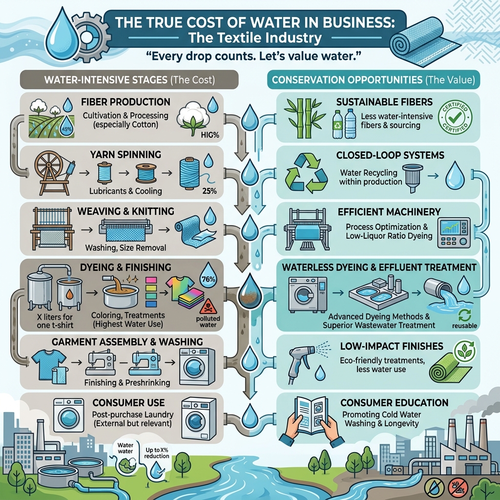 DevSafeguard's tweet photo. "The True Cost of Water in Business" #waterstewardshipvietnam #ESG #dscl https://t.co/QcHk8YPDce