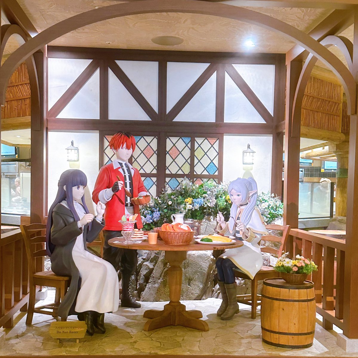 sacha_nui's tweet photo. せっかくやからフリーレンでぬんち🍽

☹おにく！おにく！！
🙁あわてるとのどにつまるぞ…
🙂おにくとろとろでさいこ〜

お肉がものすごく柔らかくてビックリさ🤯
ボリュームありすぎて食べ切れんかった…🫠 https://t.co/nCGrsey2rx