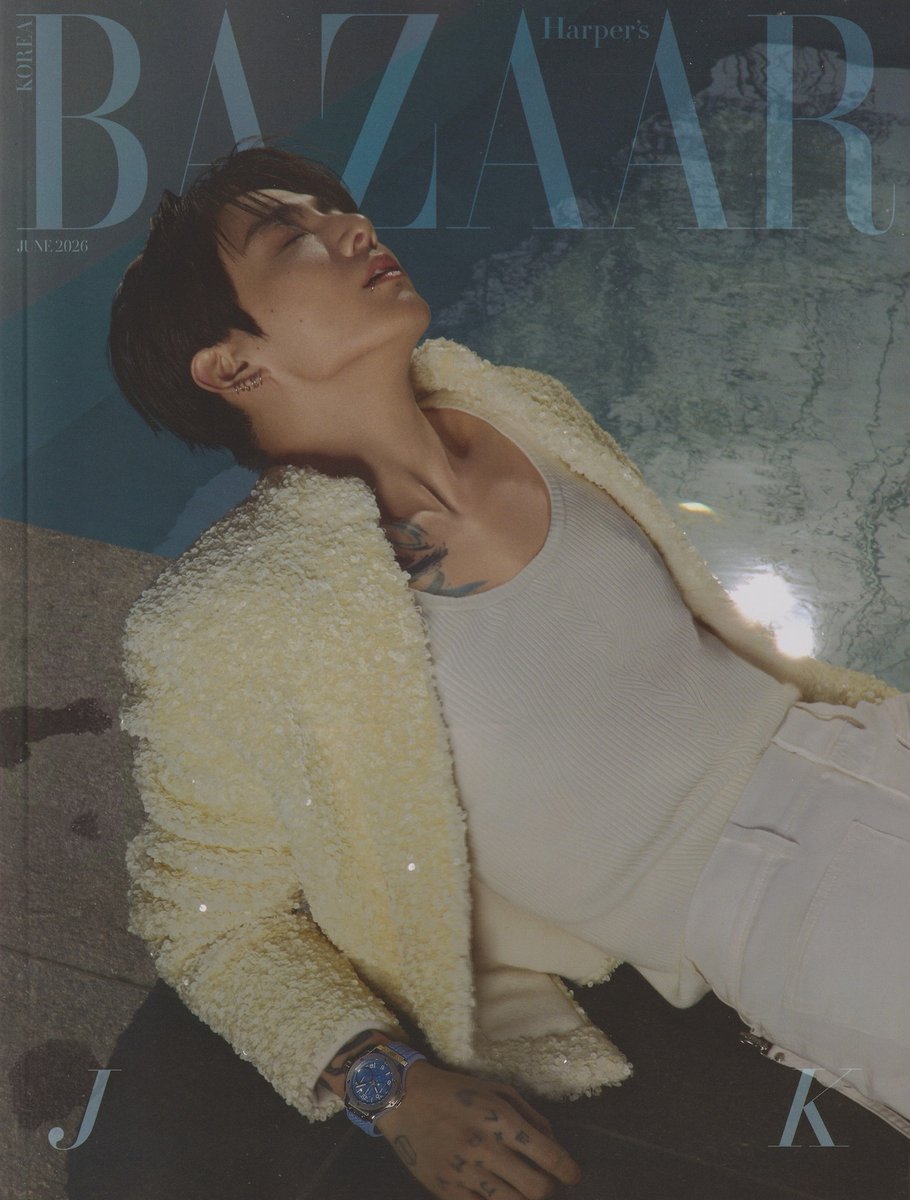 btsfancafe__twt's tweet photo. [scan] Jungkook Harper's Bazaar Korea - June 2026  (1/11)

#JUNGKOOK #BTS #방탄소년단 https://t.co/2r8n9NXNa9