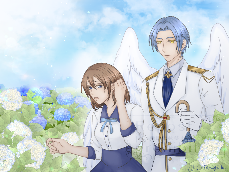 msomagic100's tweet photo. 一緒に紫陽花を見に行ってほしい。 https://t.co/wH7I8Rbxr2