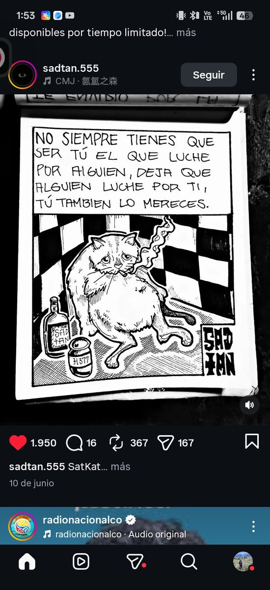 bryan_tosse's tweet photo. @Valktaw  amor, se que esto no se va a publicar hasta que tú le des permiso, solo porfavor no la estoy pasando nada bien, tú sabes la diferencia de tu realidad a la mía, no quiero que tengas pena por mi o algo así, solo quiero que me ayudes a saber esto, a dejarlo de la mejorman https://t.co/U83DNh3RDH