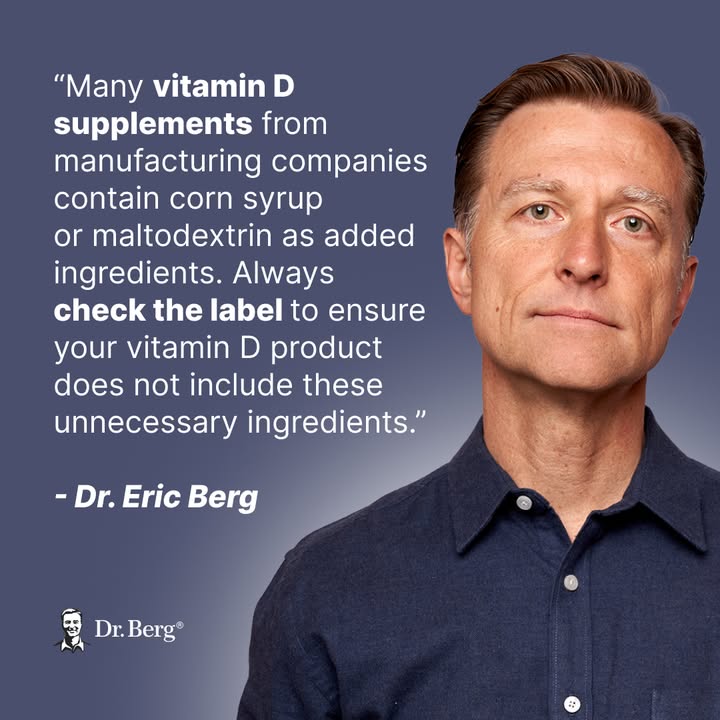 dr_ericberg's tweet photo. Don’t assume all supplements are made with quality ingredients!

Many supplement companies are owned by Big Pharma, Big Food, Big Chemical, or large investment groups, and they are often made with a long list of ingredients such as artificial preservatives and sweeteners, bulking agents, and food coloring to increase shelf-life and enhance color and texture.

Maltodextrin, for example, is commonly used as a filler in vitamins and minerals. It’s a highly refined industrial starch, classified as a complex carbohydrate, and spikes blood sugar more than sugar itself.

Dr. Eric Berg, DC, not MD; information only
