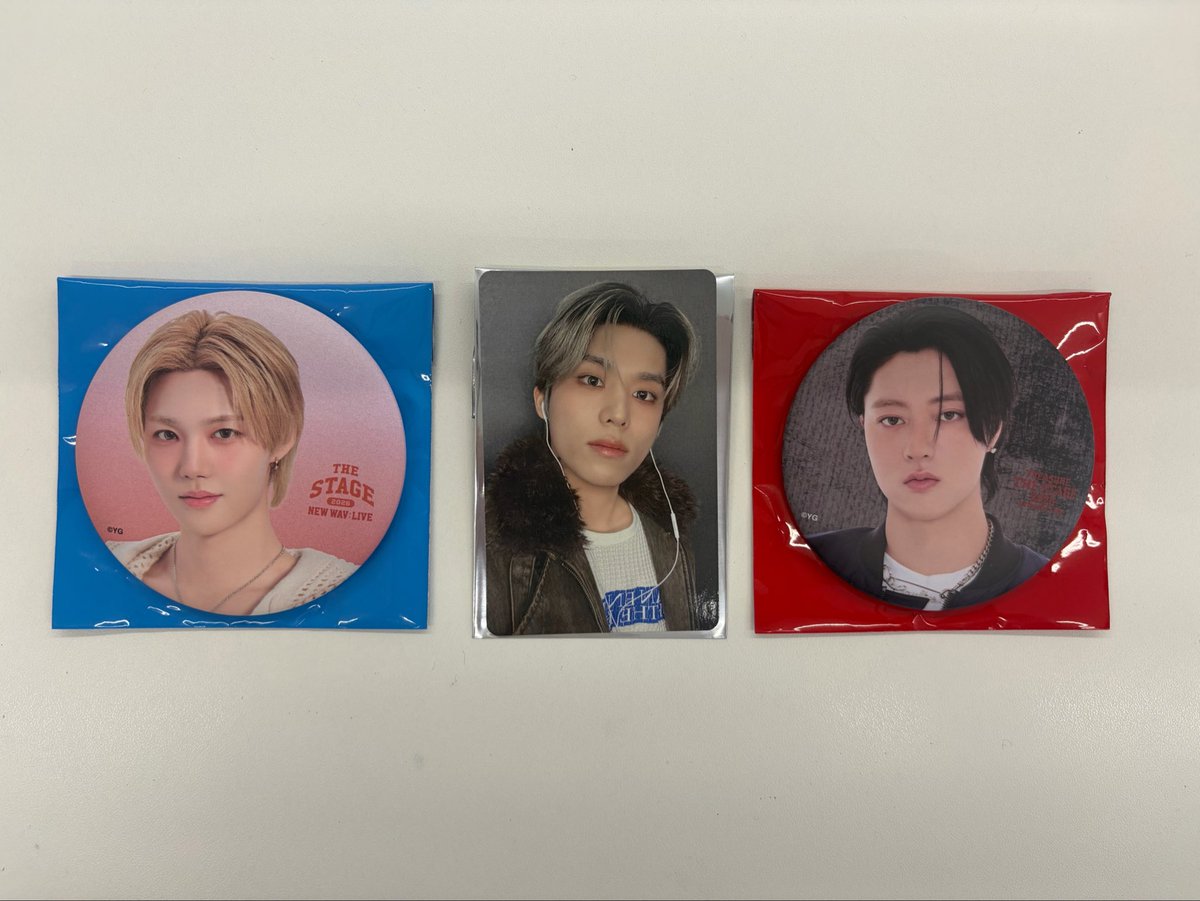 _otogram_'s tweet photo. TREASURE NEWWAV POPUP 交換 缶バッチ　トレカ　交換

【譲】 画像のもの

【求】 ジュンギュ��種

7/18 7/19 現地手渡し又は郵送
お気軽にお声掛けください🙇🏻‍♀️
#treasure交換 https://t.co/fzLkYpQJVC