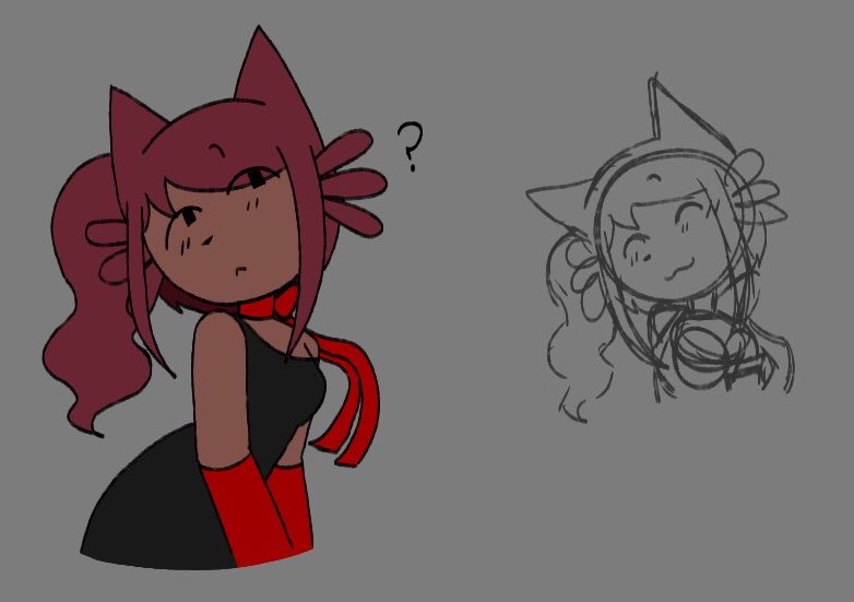 messiahoftsun's tweet photo. /  small doodle i made because i wanted to draw niko’s mom with eyes
also alt with swapped colors because i found it pretty,, https://t.co/8L4eWtaGom