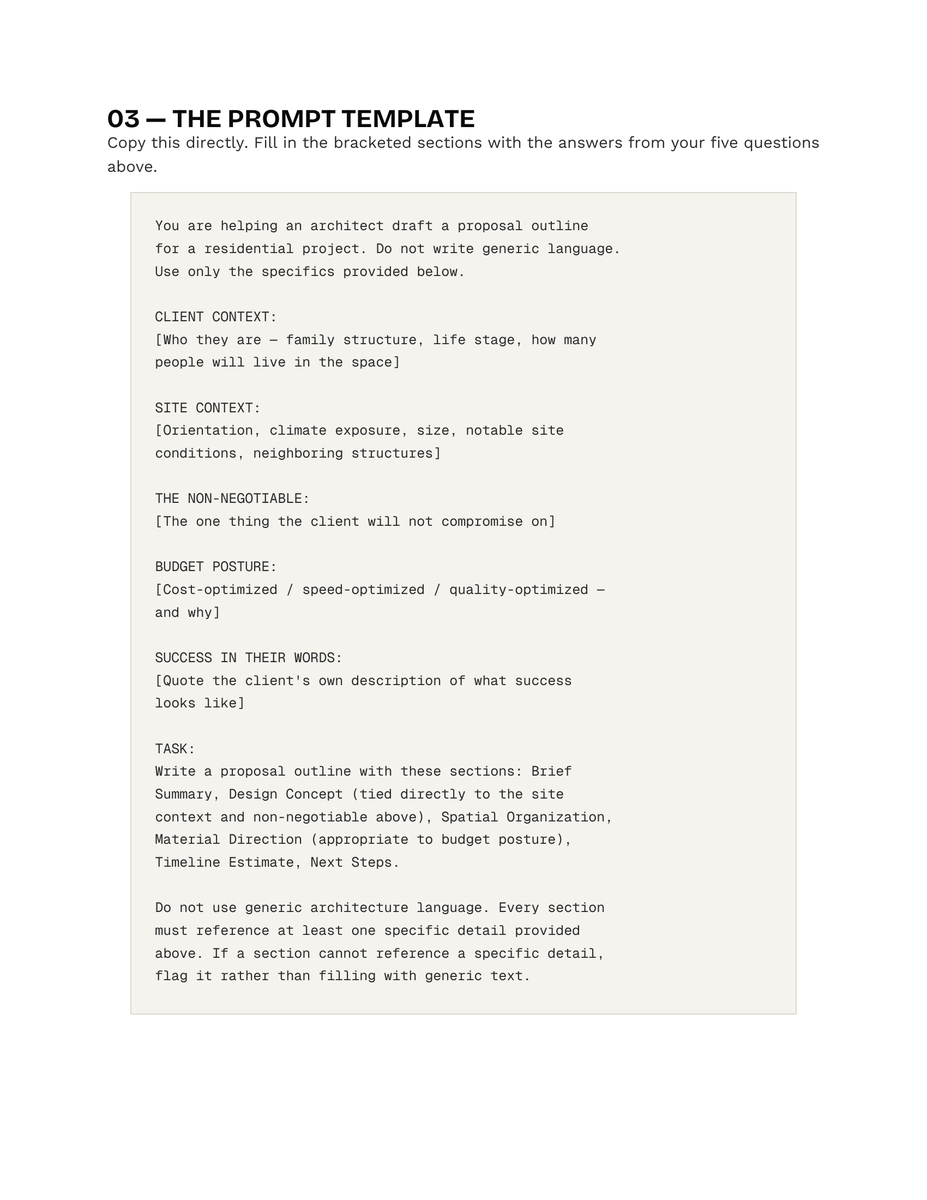 DARA_ventures's tweet photo. first product under $10.

lower the price, lower the friction — 
find out if the method is worth paying 
for before anyone trusts me with the 
whole system.

$9. one page. real prompt. page 1 
and the template shown below, 
nothing hidden.

https://t.co/vpqYfJyob2 https://t.co/hDMSh3gPXP