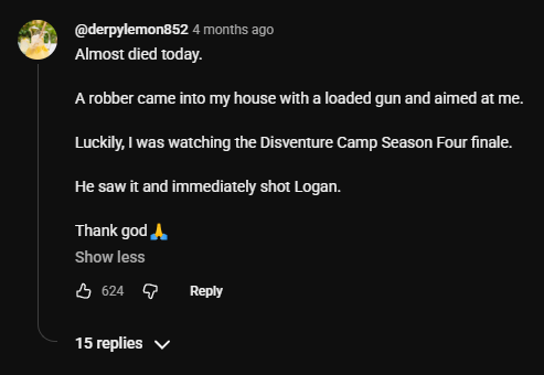 Flour_TheFlowey's tweet photo. i have no idea what disventure camps about Is this funny at All https://t.co/TeUf8piq64