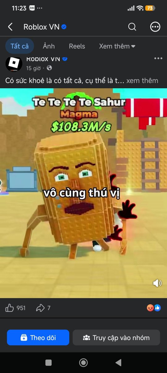 minhQuantruo's tweet photo. The roblox vng fanpage on fackbook, they block the chat or whatever is, which mean they dont even take responsibility to all vn players. https://t.co/CuFJo4blzh
