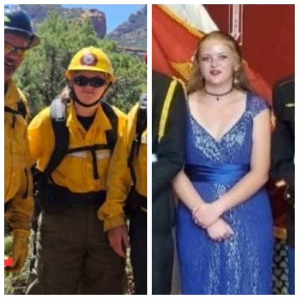 FFROAUSA's tweet photo. We are delighted to announce that Staff Sgt.Serenity O Smith, a valued member of Future First Responders of America, has secured her dream position as a Wildland Firefighter. Alongside her Concho Firefighters who have provided her with invaluable opportunities. Thank you ❤️ https://t.co/RsMr242ZCw