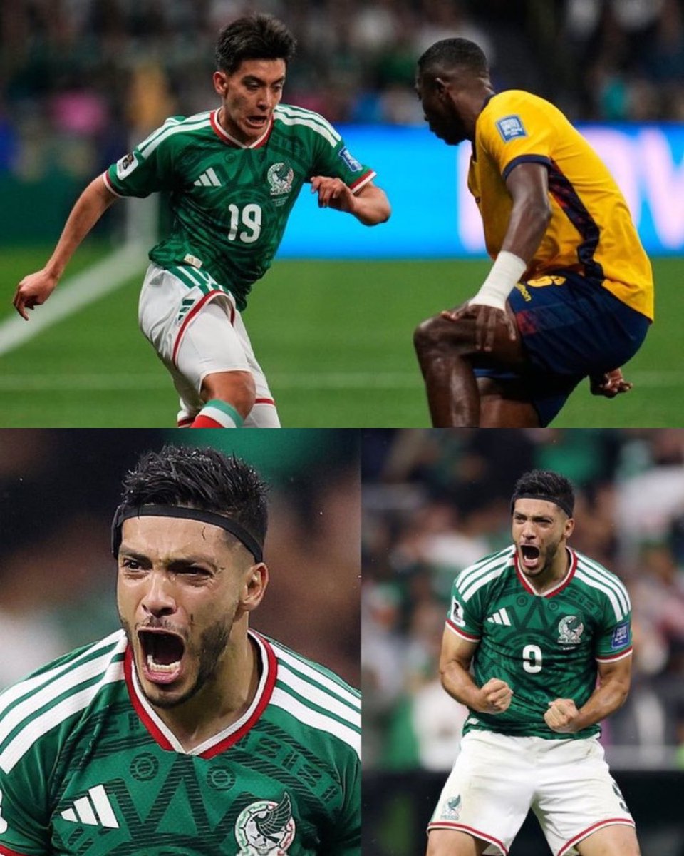 AfricamSafari's tweet photo. ¡Nuestra #AlineaciónSalvaje acertó una vez más! Felicitamos a la Selección Mexicana por este triunfo y por demostrar esfuerzo, disciplina y gran trabajo en equipo.  ⚽💚
Celebremos este logro y el pase a la siguiente etapa.
¿Y si sí? 👀

¡Vamos por el siguiente desafío! 🇲🇽✨ https://t.co/dPruxh1Cez