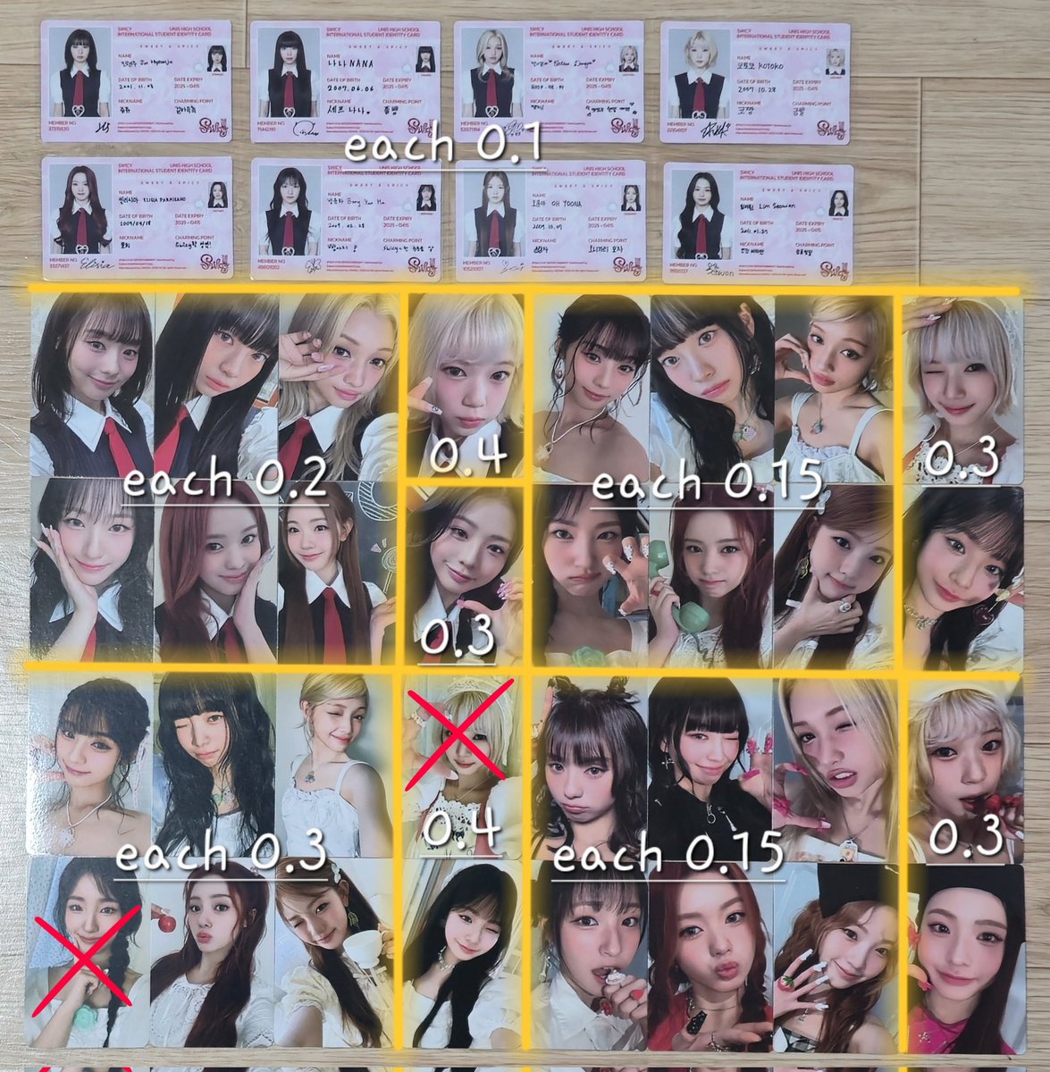 meetvol3's tweet photo. UNIS swicy curious weunis photocard sell⭕
유니스 스위시 큐리어스 위유니스 포카 양도해요.

wts
dm plz

분철 양도 점프업 메이크스타 사운드웨이브 위드뮤 스위시 에버라인 https://t.co/l2iF91hYjU