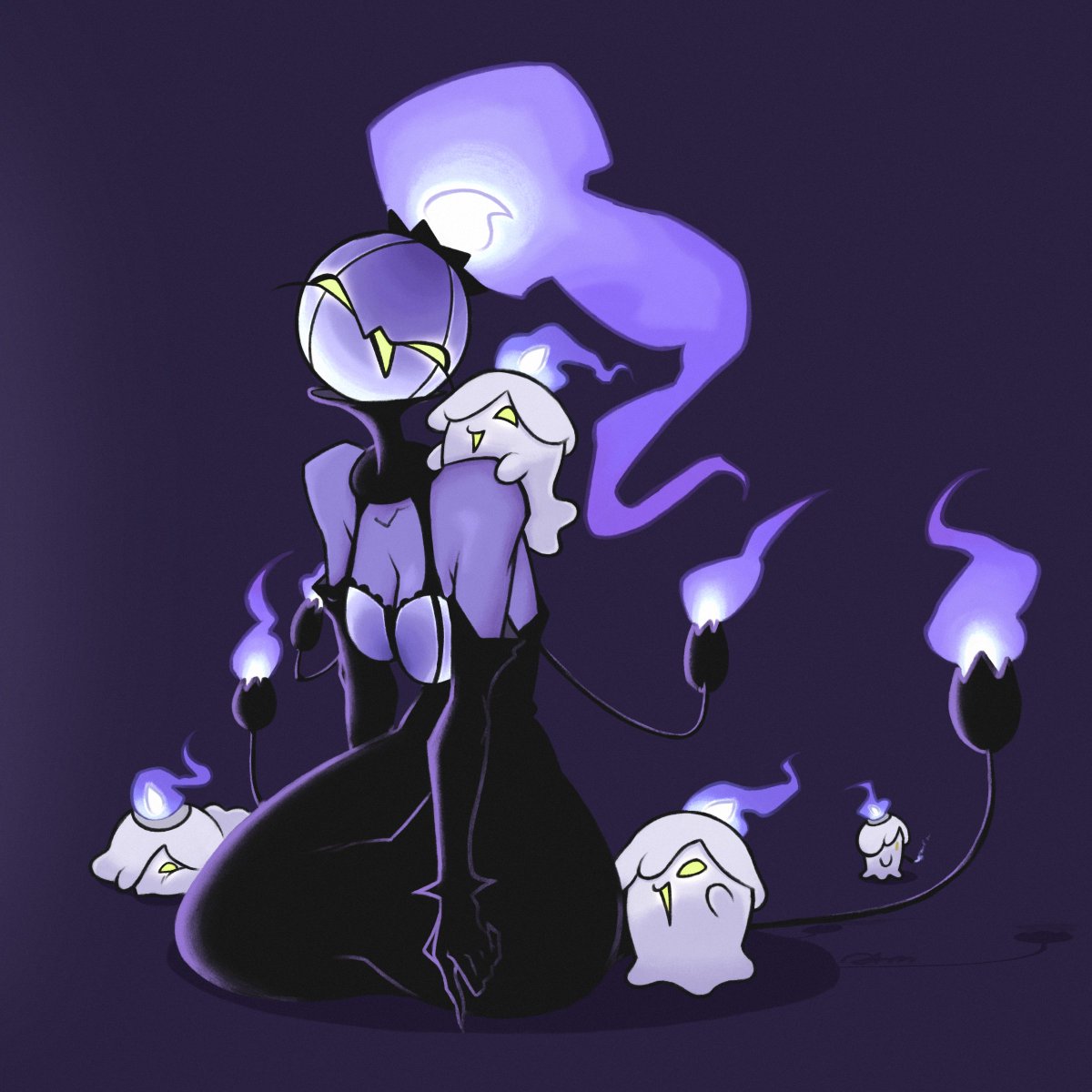 oatmiilkiie's tweet photo. just gonna go ahead and repost this since i've already been spamming pokemon stuff lol
.
#pokemon #pokemonfanart #chandelure https://t.co/I4LArdelbh