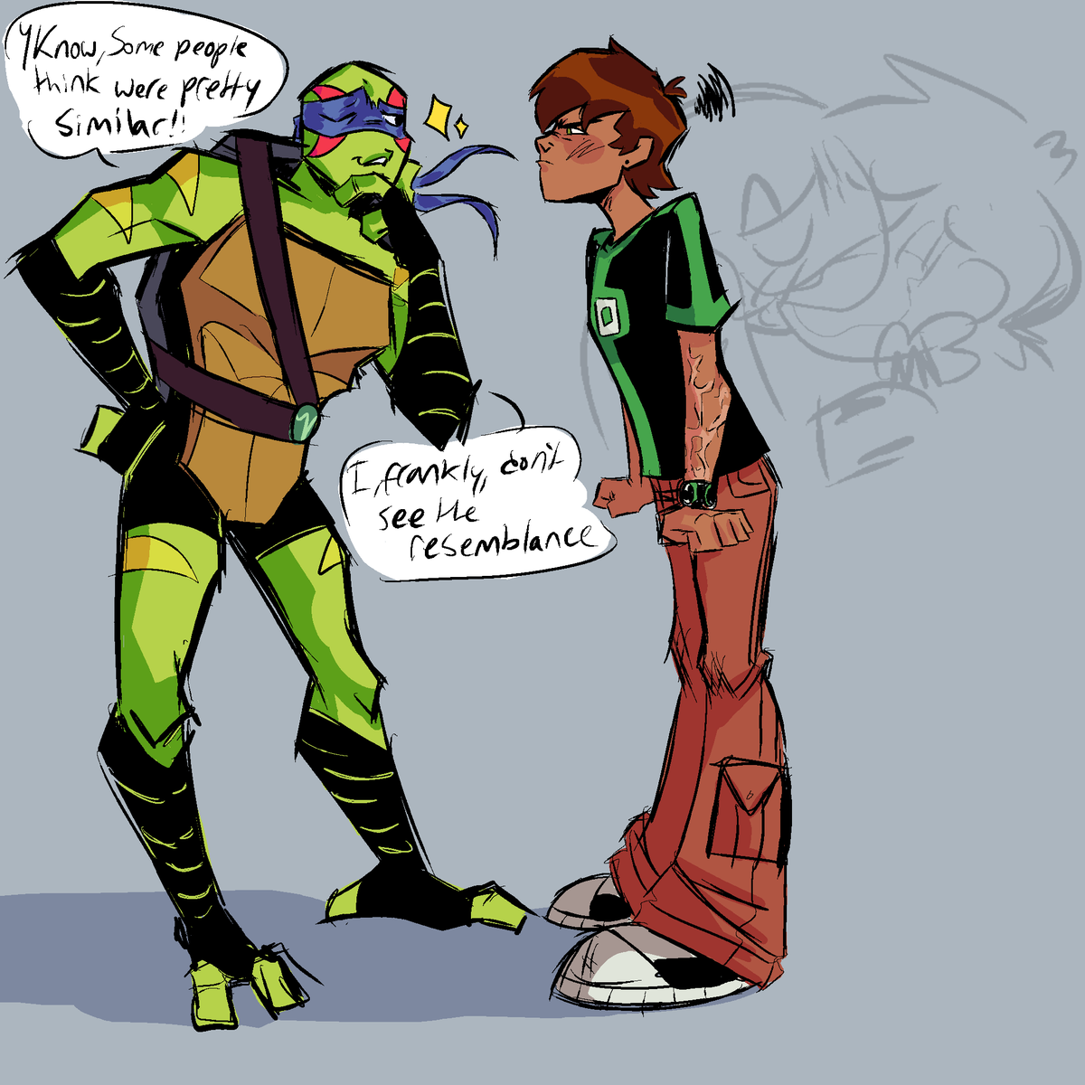 boileddemon_'s tweet photo. Did you guys see that👀👀👀

#ben10 #rottmnt https://t.co/M6fmayo0It