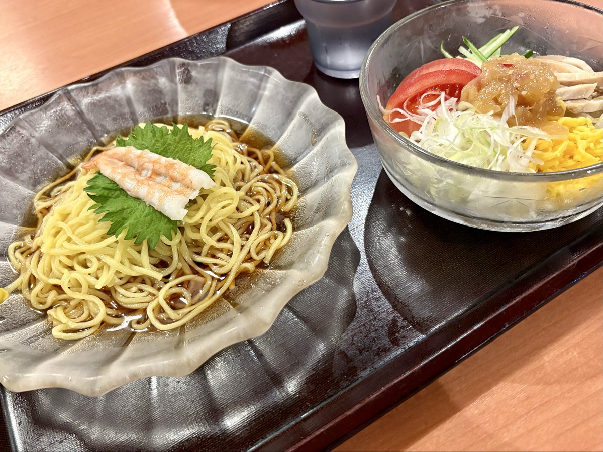 kenpi0508's tweet photo. ♨️サ活💦

冷やし中華が食べたい季節になりました🍜

#サ飯 https://t.co/ajWRfAxWAC