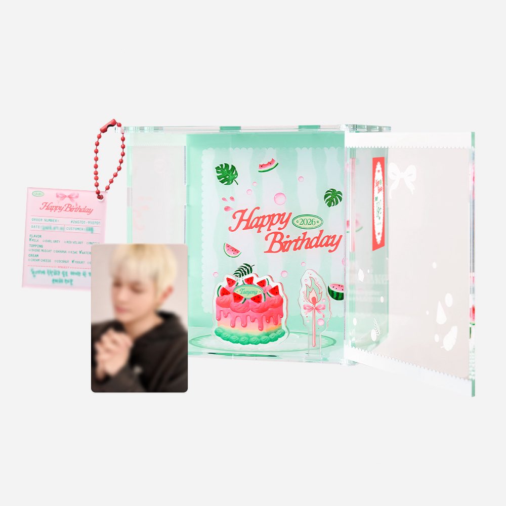 daesangdistrict's tweet photo. [PHGO] #PHGO | #DaesangDistrictGO
 
✨ 🎂 Happy Birthday #TAEYONG 🎂

🌷Acrylic Cake Box: 1750
🌷Crochet Mini Cake Keyring: 1095

Cutoff: 7/3
DOP: 7/15

To order: https://t.co/GtKxvzGhar

#NCT #NCT127 #NCTzen #HappyTaeyongDay #HappyBirthdayTaeyong https://t.co/7c8GKB2pld