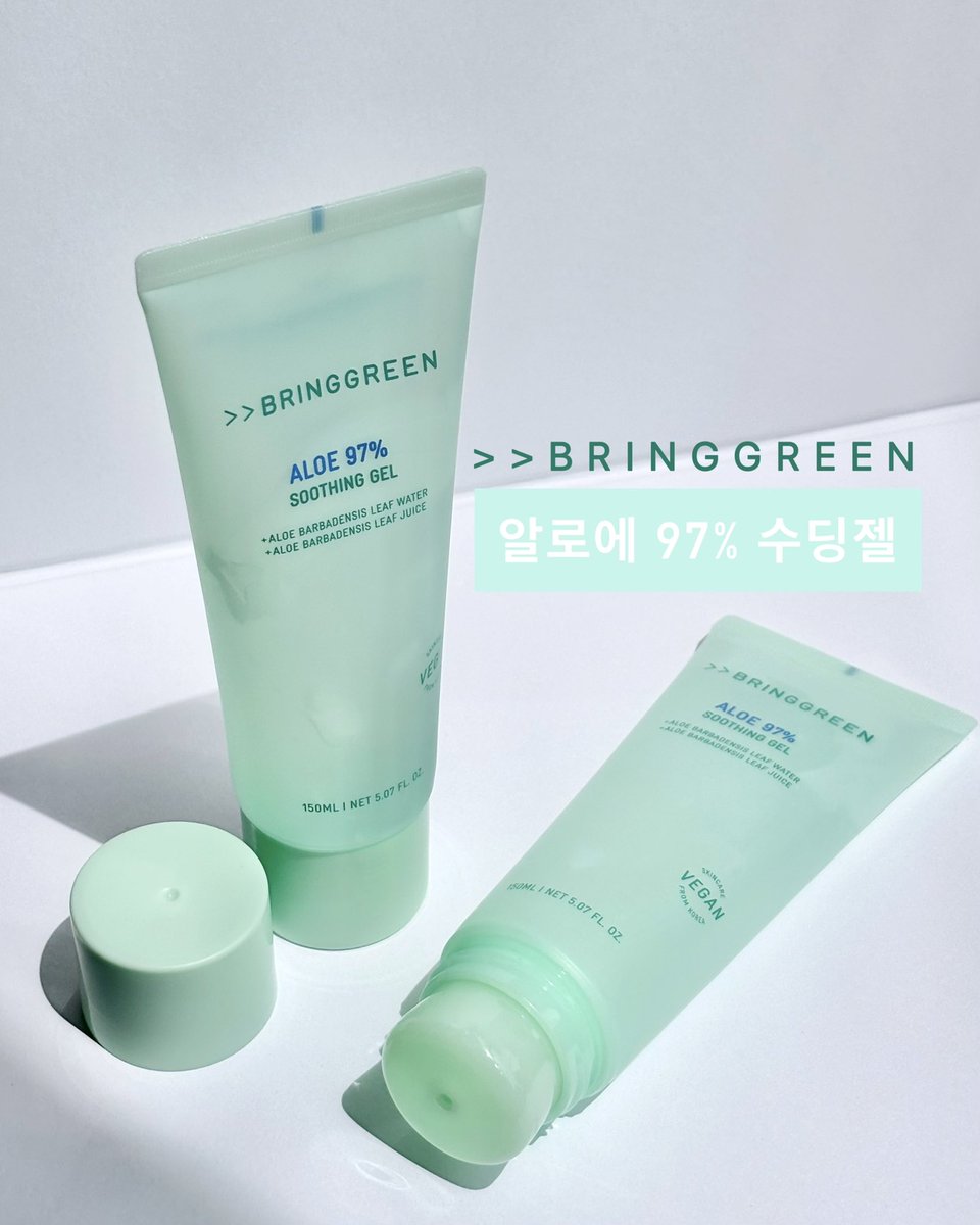 cookierush8282's tweet photo. [광고] #RT이벤트 @bringgreen_kr 

💚#rt 해주신 3분에게 알로에 수딩 젤 300ml 보내드릴게요💚(당발: 7/5)

요즘 얼굴 열감 레전드라 빨개지고 화장 안먹고 난리도 아니햐아아아~?

이런 나를 구원하러온 브링그린 알로에 97% 수딩 젤 쿨러 기획✨

에탄올 없이 전성분 단 14개의 클린 성분으로 예민 피부도 무리없이 사용 가능하고 물놀이 후 빨갛게 익은 몸에 발라도 효과 굿굿이었어요☀️

🔗지금 2개입 1만원대 할인중: https://t.co/SjA0OWTj2v