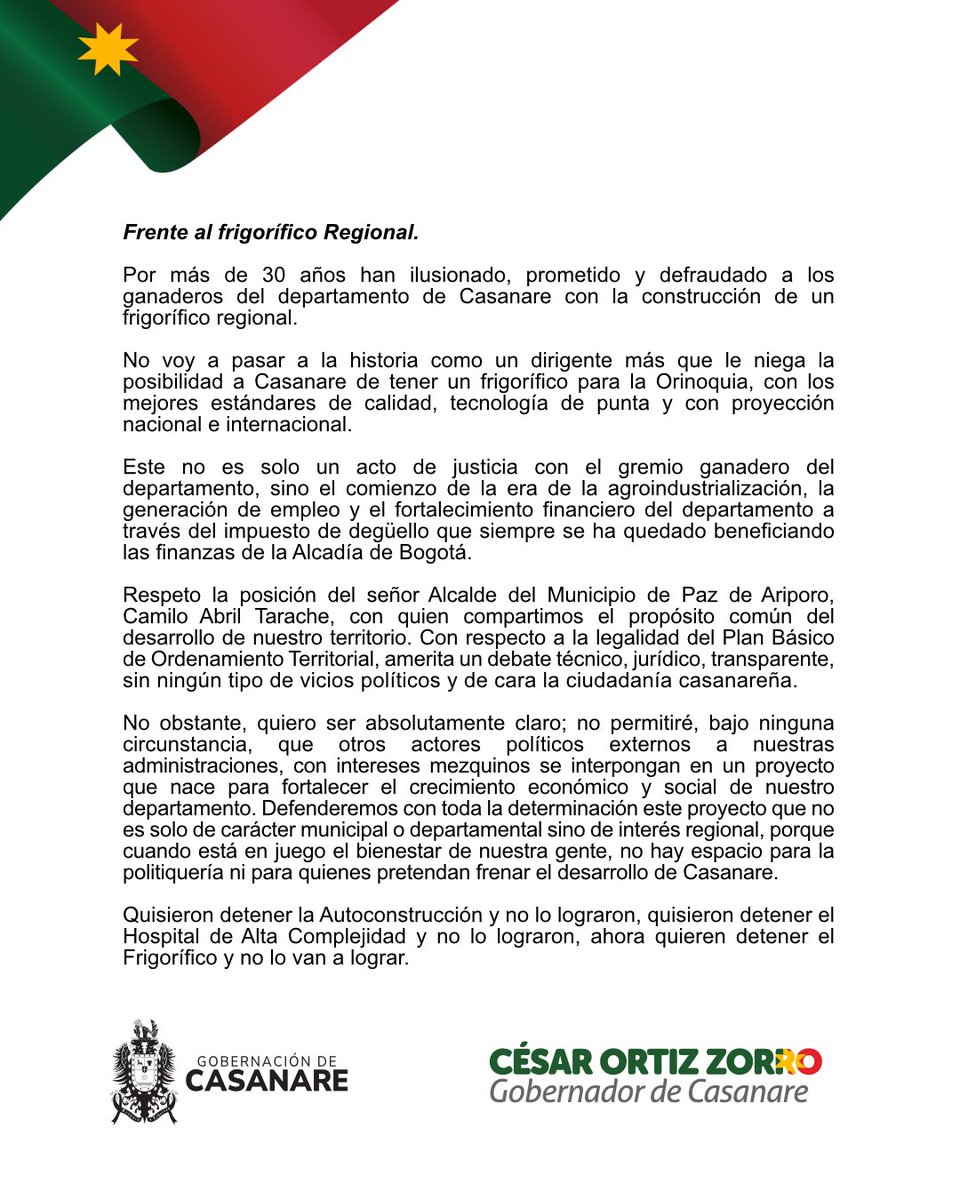 CesarOrtiZorro's tweet photo. Frente al frigorífico Regional. https://t.co/eich9f1cnt