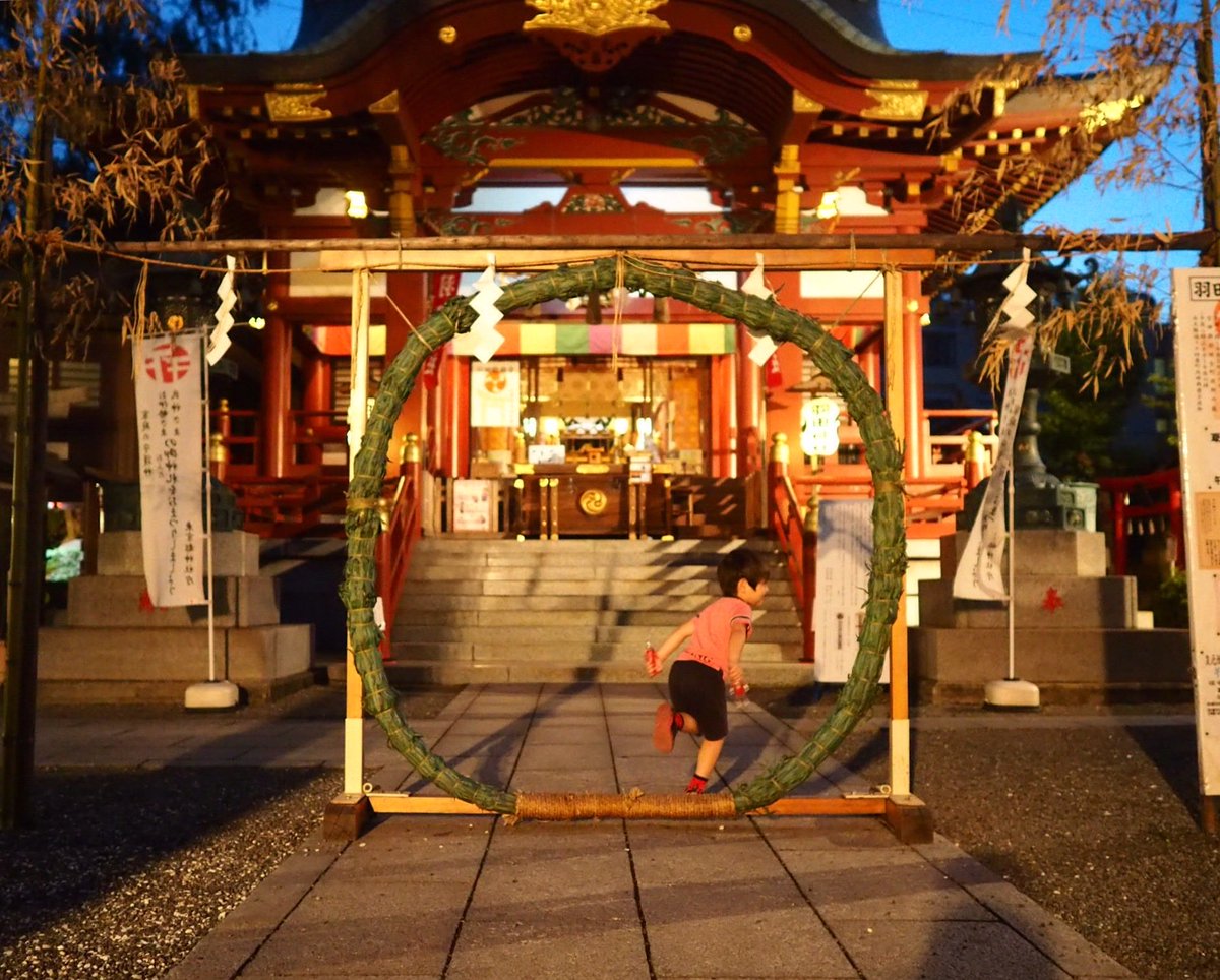 adotyano's tweet photo. 夏越の祓忘れてた。
はるか昔の茅の輪くぐり。小さな幸せがあった日のことをちゃんと思い出すために写真は必要なのですね。 https://t.co/CGM7EZeNdM