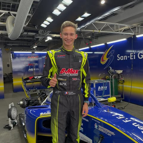 percy_wolff's tweet photo. P5 !!! ÉNORME début d'Evan Giltaire 🇫🇷 sur son 1er roulage dans une Super Formula 🇯🇵 lors des tests officiels !

43 tours, pas d'erreur, P5/24 face à tous les titulaires habituels… qui avaient aussi roulé toute la journée d'hier !

Très, très grosse impression laissée par Evan ! https://t.co/kXE5MR97Rb