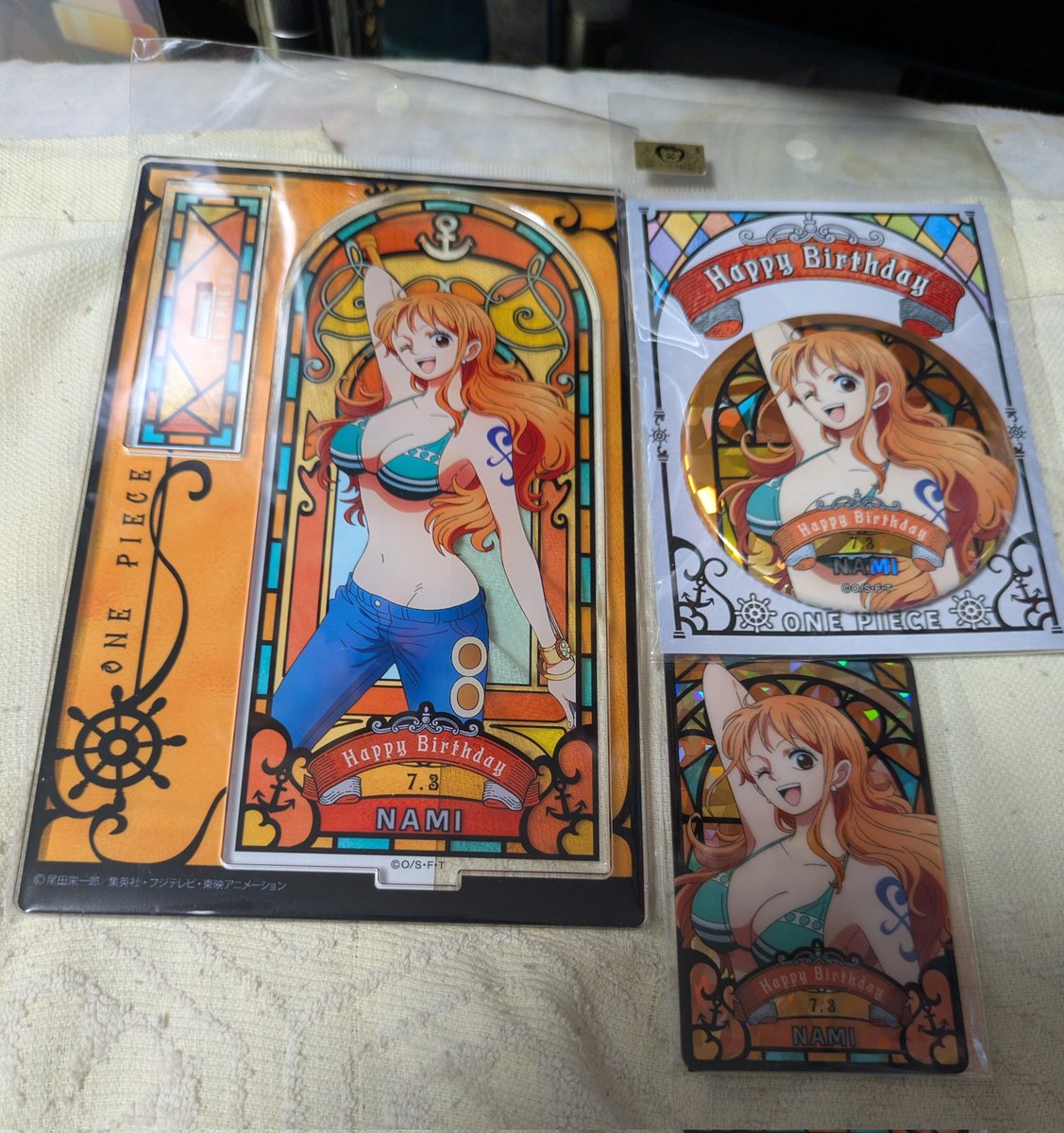 今日は麦わらストアに行ってきました。 無事に大好きなナミちゃんの
