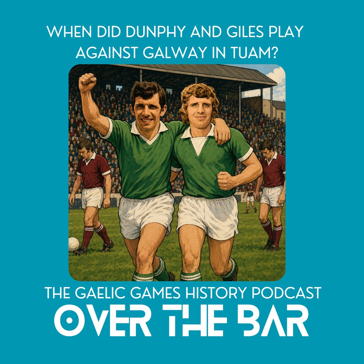 MickFoley76's tweet photo. NEW @GAAOverTheBar PODCAST EP ALERT! Here's a mad one: The day Giles &amp; Dunphy took on the Galway footballers. Football Men v Football Men. Listen at http://
https://t.co/lKHThjFDDQ https://t.co/jUXyTCMLdi