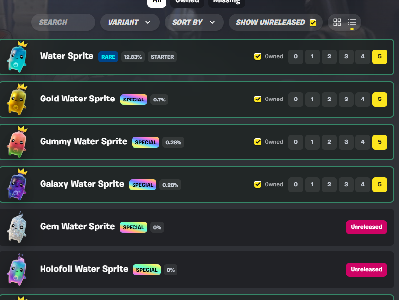 FNGGUpdates's tweet photo. The sprites page has been updated

You can now see all unreleased sprites that are finished and ready to release

More sorting options have been added

You can now view your sprites in 2 difftent ways (as squares and as 1 big list) https://t.co/JXP0ieATdN