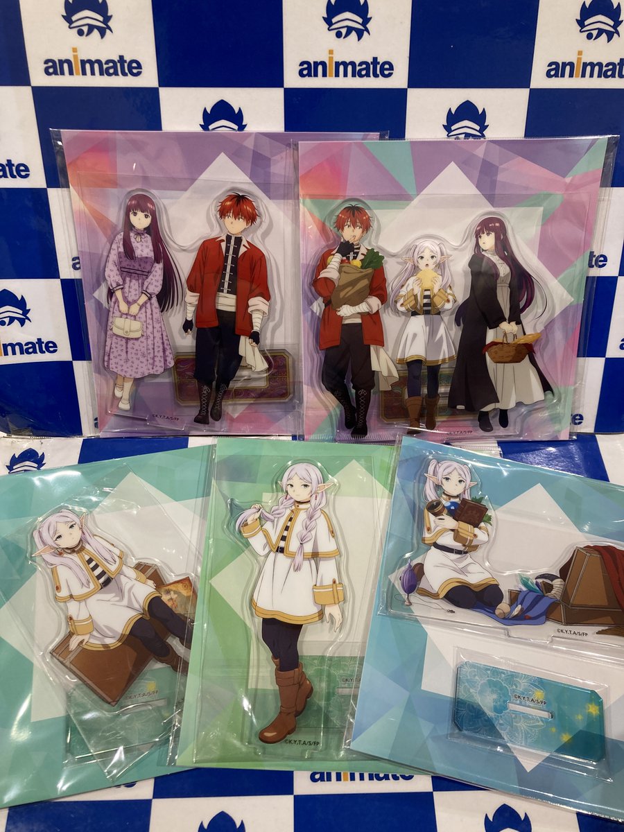 グッズ入荷情報】 『葬送のフリーレン』 ・アクリルスタンド（各種