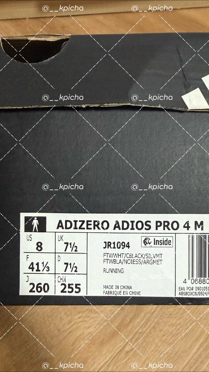 __kpicha's tweet photo. ส่งต่อ รองเท้าวิ่ง Adidas Adizero Adios Pro4
• ส่งต่อ 4,500.- รวมส่ง (ราคาเต็ม 8,000.-)
• size 26 cm, 8 US
• สินค้ามือ 1 ในกล่อง
• ของแท้ 100% ซื้อมาจากร้าน picksome .store

#ส่งต่อรองเท้าวิ่ง #ส่งต่อadidas #รองเท้าadidas #ส่งต่อรองเท้า #รองเท้ามือสอง https://t.co/gY1nR4dbiG