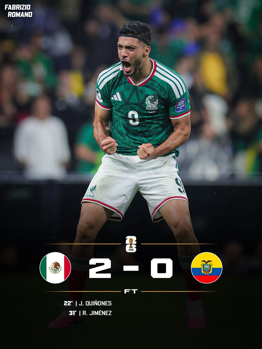 markklfc's tweet photo. Zlatan Ibrahimović on Mexico eliminating Ecuador to reach the FIFA World Cup Round of 16 with four wins from four:

🗣️ “Four wins from four? Stop calling this a surprise. Mexico aren't surviving this World Cup they're conquering it. They didn't come here to make up the numbers, they came here to shake the entire tournament.”

“People underestimated them before the first whistle. Now look at them. Every opponent they've faced has been forced to respect them the hard way. That's what happens when a team plays with heart, courage and absolute belief.”

“To the Mexican fans... enjoy this moment because you've earned it. You've carried this team with your voices, your passion and your faith. Tonight your players repaid every kilometre travelled and every tear you've shed supporting this badge.”

“Ecuador fought with everything they had, but Mexico wanted history more. That's the difference. In knockout football, talent alone isn't enough you need warriors. Tonight Mexico looked like an army.”

“And to every team still left in this World Cup... be careful. This Mexico side is no longer chasing respect they've already taken it. Now they're chasing the trophy, and if you underestimate them, you'll be the next team going home.”
