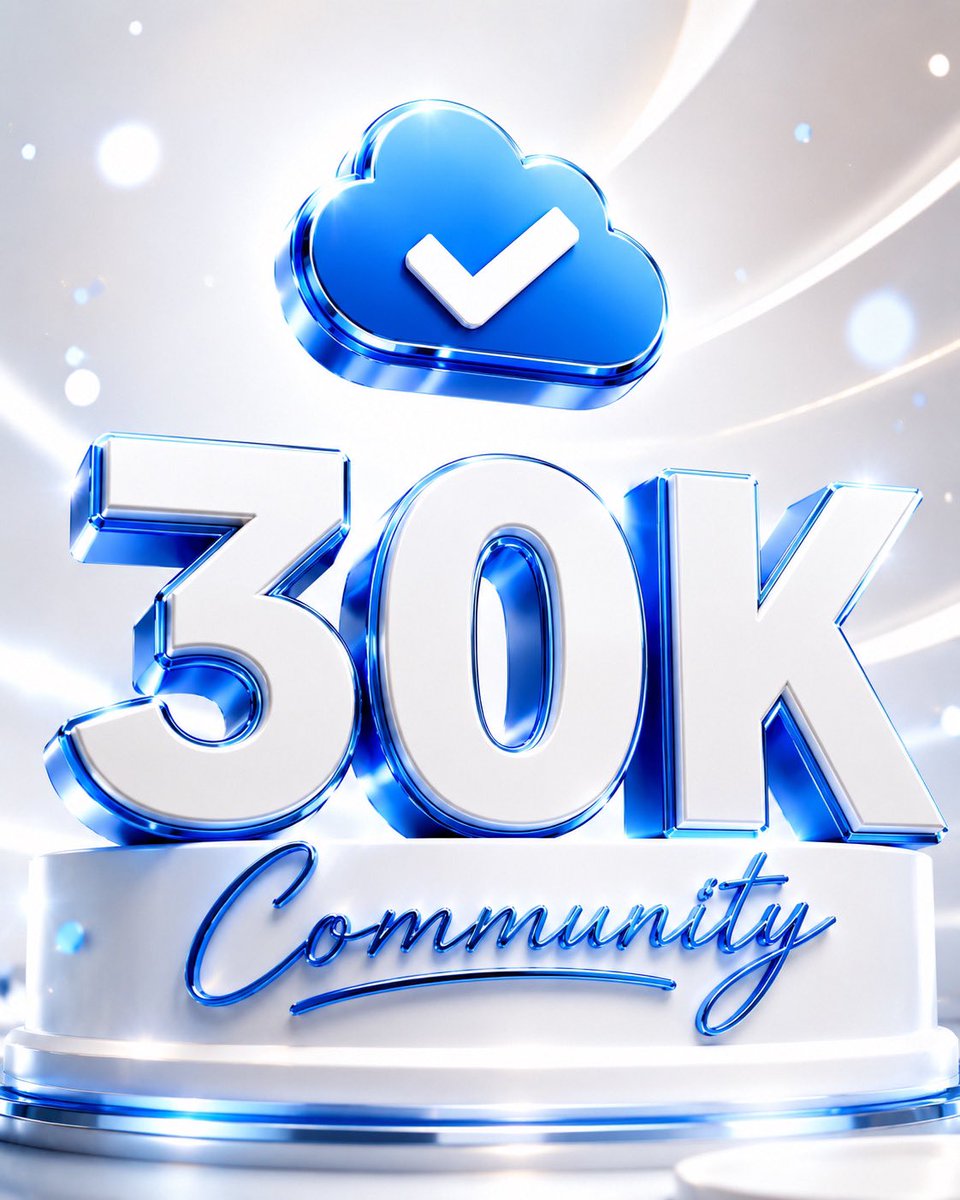 Redx200's tweet photo. 30K strong and still growing.

Every milestone is built by the 
community.

The journey continues. https://t.co/nnwKEyqFia