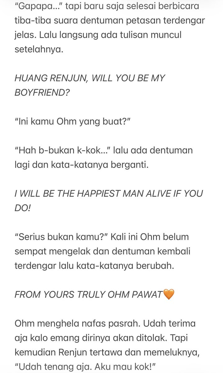 permenanon2's tweet photo. Ada ide one-tweet lagi nih : 

Awal OhmRen jadiannya gimana… https://t.co/7A84Fl0UQU