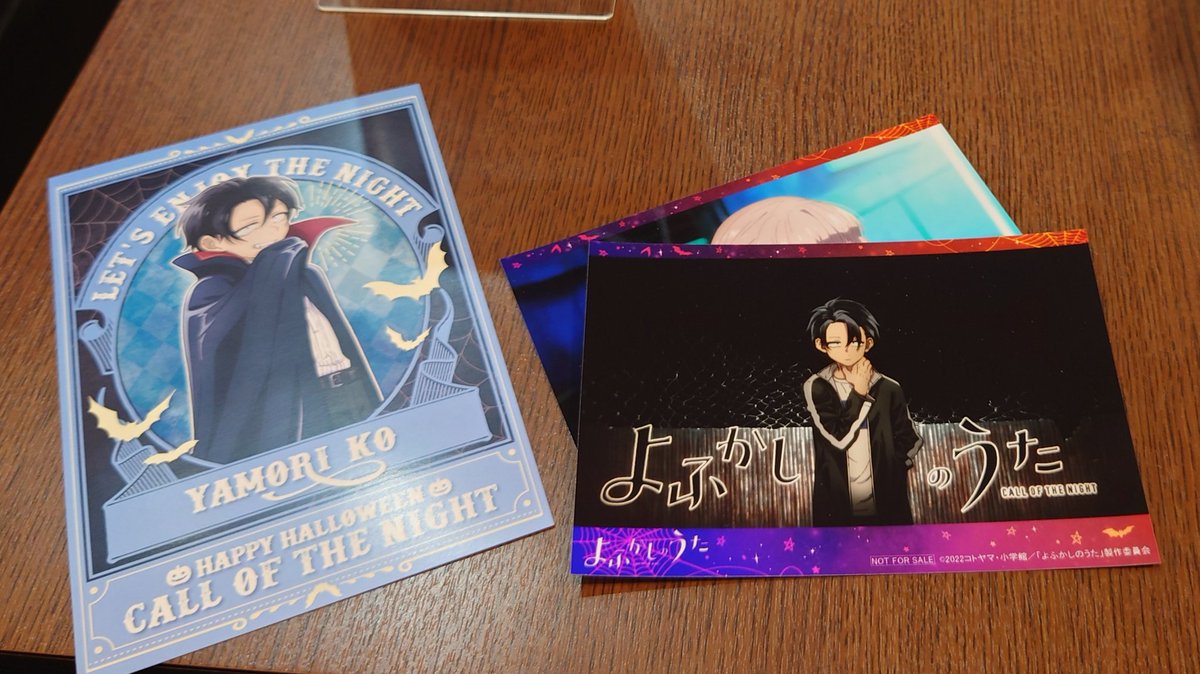 Mr_Easy_Breezy's tweet photo. よふかしのうたのポップアップストアはちょくちょくあるものの、コウくんの新規グッズが出ないのは寂しいな　おれはコウくんのグッズを買う為だけに1人でお台場のノイタミナショップに行く男… https://t.co/XYwDiB93ft
