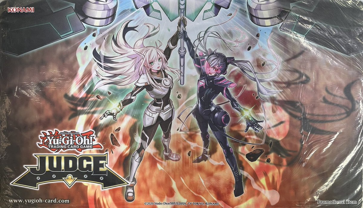 遊戯王 プレイマット】 合体術式エンゲージゼロ【JUDGE 未開封 