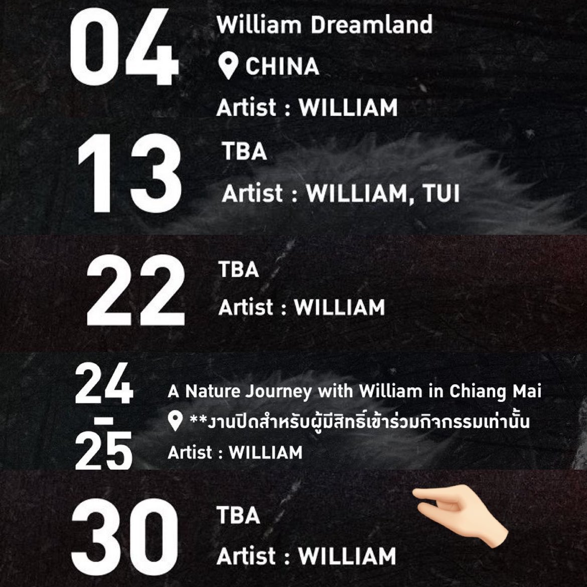 valcrazyforWE's tweet photo. GUYS WHAT IF WILLIAMEST GO TO THE SF EVENT FOR SPIDER-MAN MOVIE?!? 😫😭
I think it’s coming guys 

SF CINEMA Spider-Man - 30 July 
William TBA event - 30 July 

#WilliamEst https://t.co/pRSeTPamC9