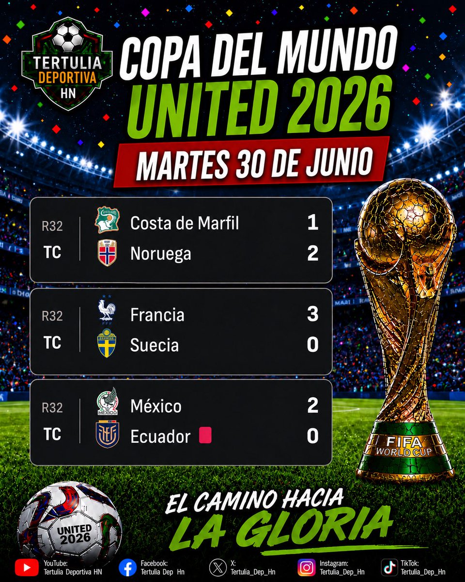 Tertulia_Dep_Hn's tweet photo. Resultados de hoy martes! https://t.co/dQjkzComnj