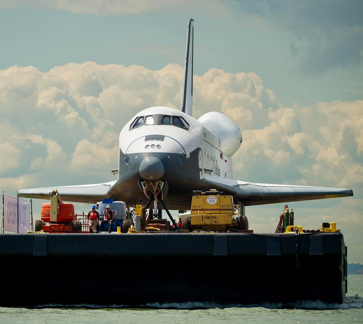 Boneyardsafari's tweet photo. While Orbiter Enterprise OV-101 never got to space, she sure made the rounds! #ov101 #spaceshuttle #nasa #boneyardsafari https://t.co/8LIXCPZ1AW