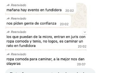 revistacodigo21's tweet photo. Quieren más pruebas?
Así fue como fueron acarreados ayer burócratas del Gobierno de Nuevo León, para lucimiento personal del gobernador Samuel García con ola naranja en Parque Fundidora.
Trascendió mensaje que recibieron anteayer empleados de Salud, amagados con recorte. https://t.co/Nfkz21jAST