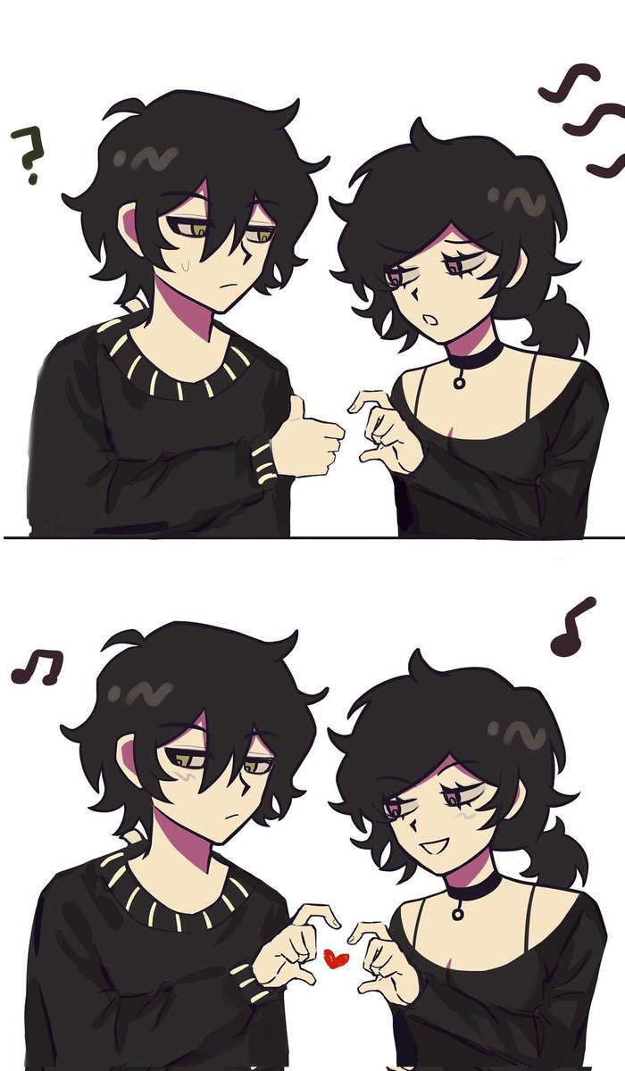 BlackleyBlack's tweet photo. Andy &amp; Ashley Graves 💖

From "???" to pinky promise 

#AshleyGraves #AndyGraves #TheCoffinOfAndyAndLeyley #TCOAAL #AndyAndLeyley #Leyley #TCOAALFanart #SiblingMoments #CoffinOfAndyAndLeyley https://t.co/tdc4HgEFMb
