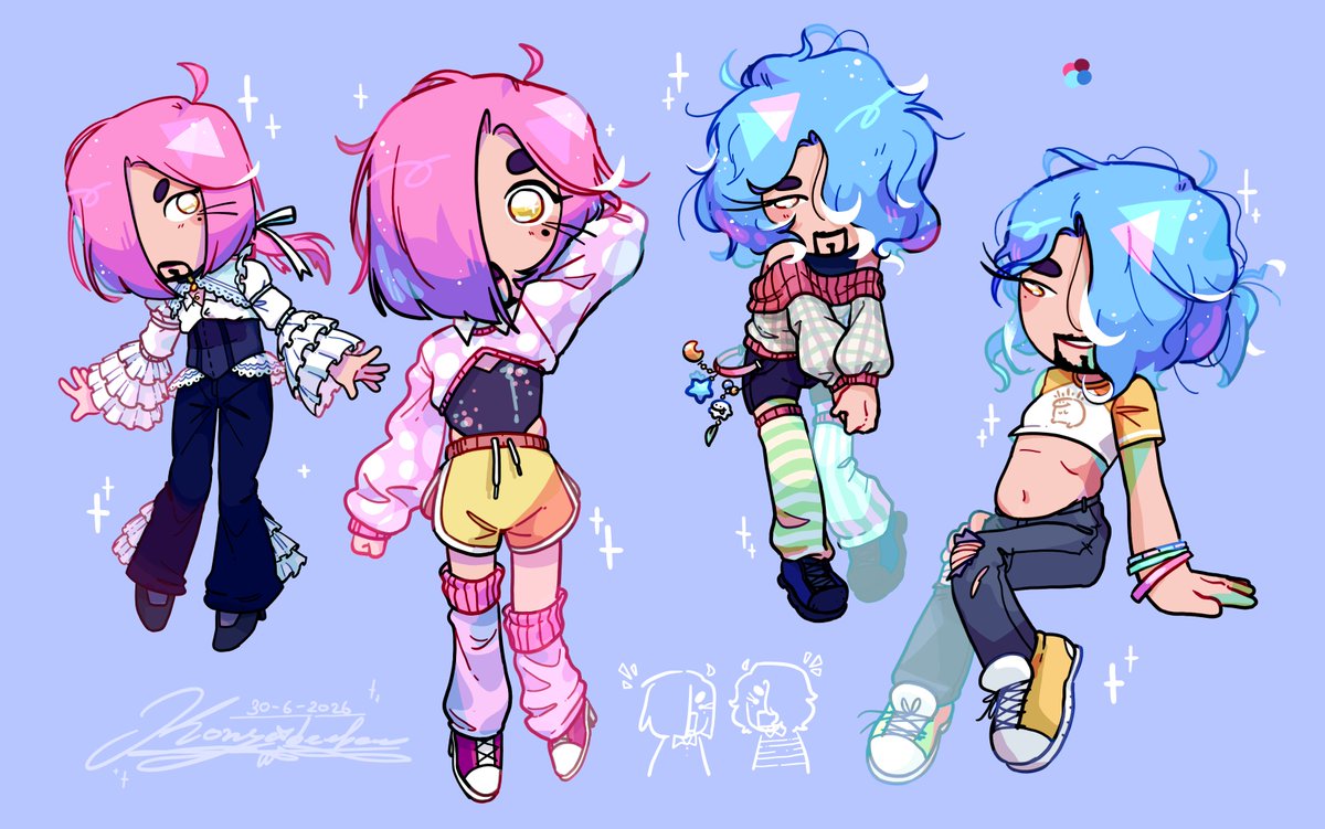 Koryabeebee's tweet photo. Trying new style✨ https://t.co/IHdqHiCOMU